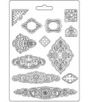 MOULE PVC FLEXIBLE VINTAGE LIBRARY PLATES - 21 X 29.7 CM - K3PTA4561