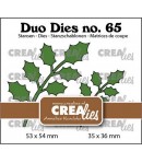 DIES FEUILLES DE HOUX - CLDD65