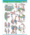 FEUILLE 3D FUNKY NANNA AND GRANDPA - CD11240