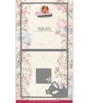 DIE CADRES FRAME CARD CHAMPAGNE - CDCD10138 13.5X27 CM