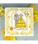 FEUILLE 3D WEDDING TIME - CD11957