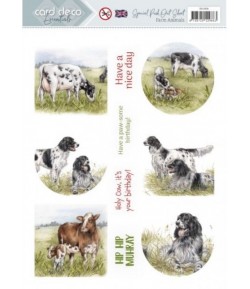 FEUILLE ESSENTIALS - FARM ANIMALS AND DOG SB10808
