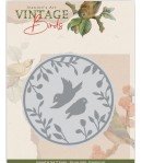 DIES VINTAGE BIRDS - BIRDS CIRCLE JAD10173