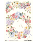 PAPIER DE RIZ A4 BLOOMING EVERYDAY 21 X 29.7 CM CIAO BELLA CBRP345
