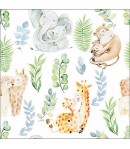 SERVIETTE ANIMAUX ENFANTINS