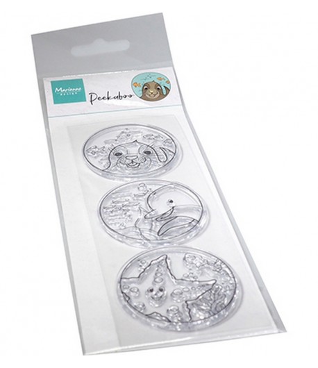 TAMPONS PHOQUE-DAUPHIN PEEK-A-BOO - MARIANNE DESIGN