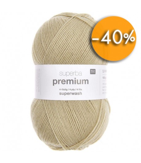 LAINE SUPERBA PREMIUM 4 FILS BEIGE (014)