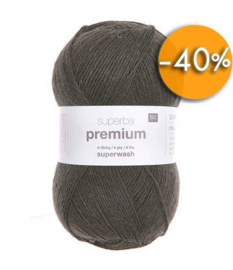 LAINE SUPERBA PREMIUM 4 FILS BRUN (016)
