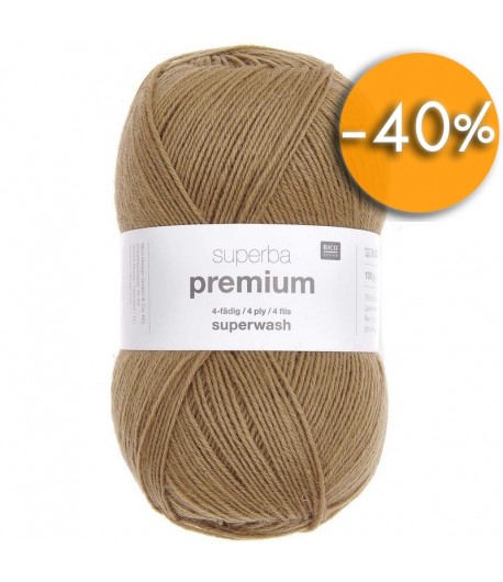 LAINE SUPERBA PREMIUM 4 FILS CAMEL (015)