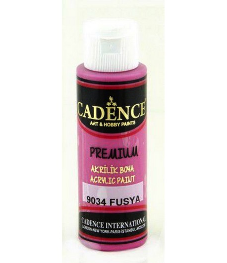 PEINTURE ACRYLIQUE PREMIUM 70 ML -  FUCHSIA 9034