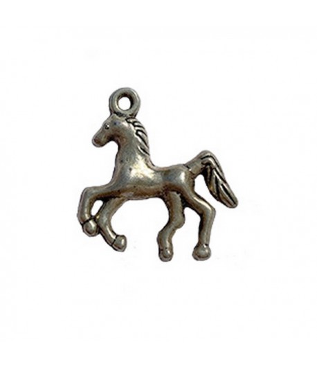 CHARM METAL ARGENTÉ - CHEVAL