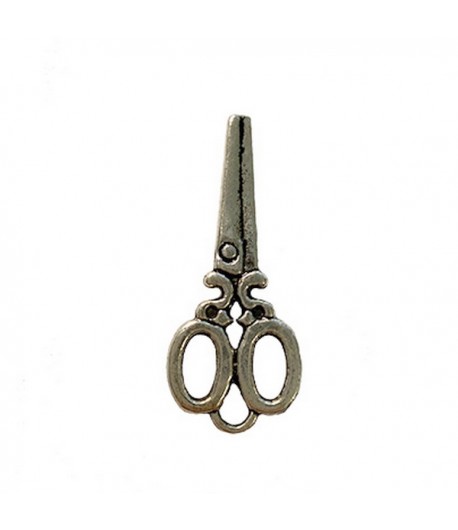 CHARM METAL ARGENTÉ - CISEAUX