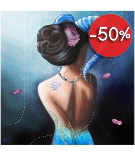 IMAGE 3D FEMME CAPRICORNE 30X30 GK3030055