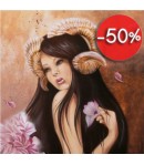 IMAGE 3D FEMME BELIER 30X30 GK3030047