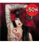 IMAGE 3D FEMME SCORPION 30X30 GK3030051