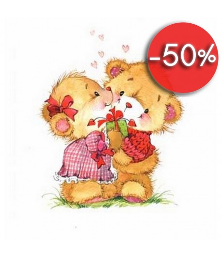 IMAGE 3D OURSONS AMOUREUX 24X30 GK2430073