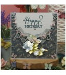 TAMPON CLEAR HAPPY BIRTHDAY - CDECS141