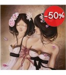 IMAGE 3D FEMME GEMEAUX 30X30 GK3030057