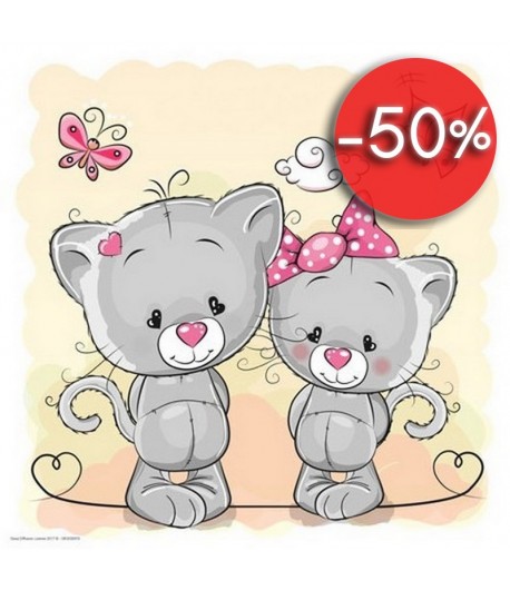 IMAGE 3D CHATS DUO 30X30 GK3030079