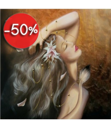 IMAGE 3D FEMME LION 30X30 GK3030049