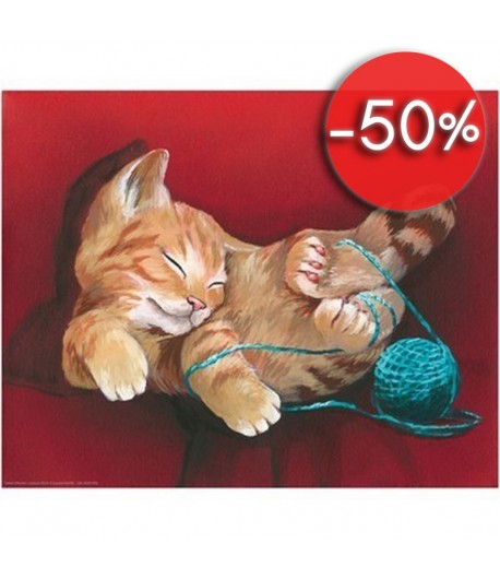 IMAGE 3D CHAT ET PELOTE GK2430053