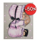 IMAGE 3D PETITE FILLE ET CHAT 24X30 GK2430039