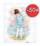 IMAGE 3D FILLETTE FEE BLEUE 24X30 GK2430058