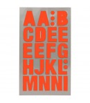 STICKERS GRAND ALPHABET ORANGE