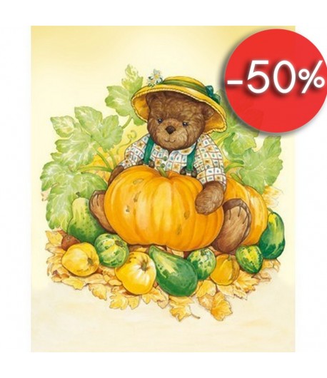 IMAGE 3D OURS POTIRON 28.5X23 DF3D005B