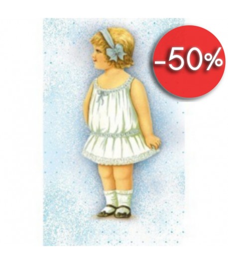 IMAGE 3D ROBE BLANCHE 18.5X12 DF3D007A