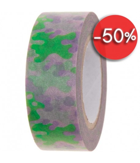 MASKING TAPE CAMOUFLAGE X10 M RICO
