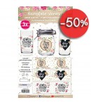 DECOS FILMS RETRACTABLES 12 CM - SHABBY CHIC 25