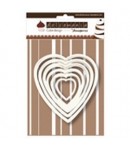 SET 6 EMPORTE-PIECES COEUR