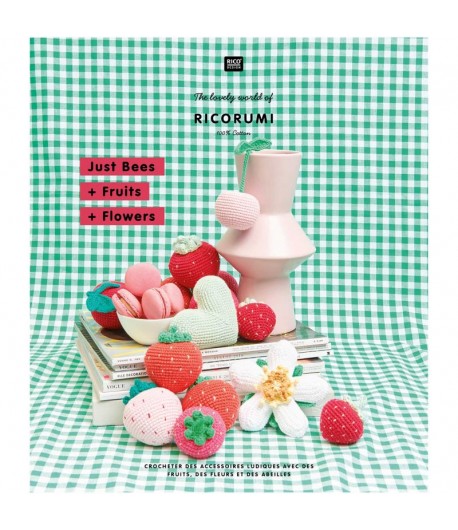 LIVRET RICORUMI JUST BEES FRUITS FLOWERS