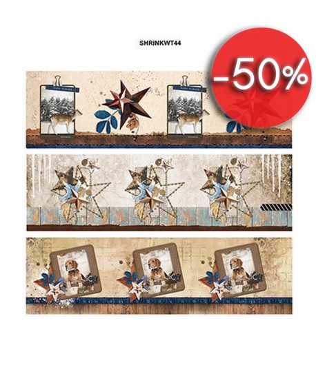 DECOS FILMS RETRACTABLES 12 CM - WINTER TRAILS 44