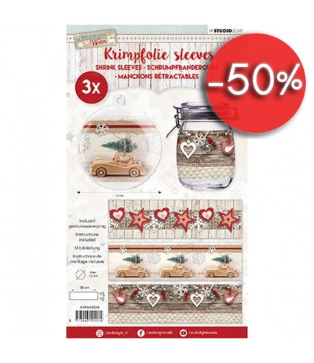 DECOS FILMS RETRACTABLES 12 CM - SCANDINAVIAN WINTER N°65