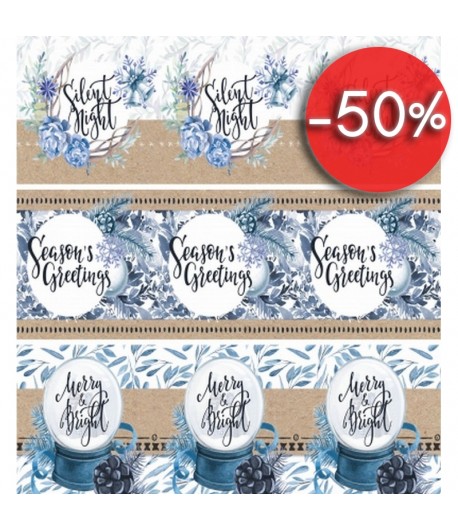 DECOS FILMS RETRACTABLES 12 CM - WATERCOLOR N°67