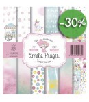 BLOC 7 FEUILLES SWEET CANDY AMELIE 30X30CM OR01025