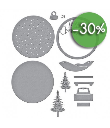 DIES BOULE DE NOEL - SPELLBINDERS