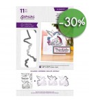 TAMPONS ET DIES LICORNE - GEMINI BY CRAFTER'S COMPANION