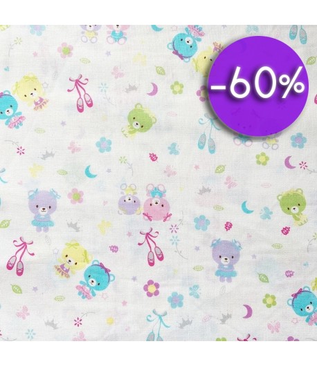 TISSU BABY TALK - 10 X 110 CM