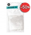 PLAQUES CARREES A PIQUOTS DECALES POUR PERLES A REPASSER