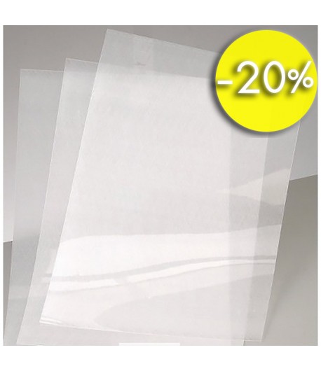 FEUILLE PLASTIQUE DINGUE TRANSPARENT 20X30CM