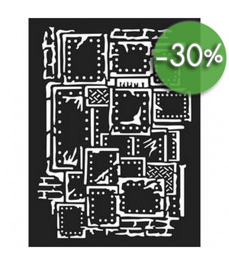 POCHOIR 15X20 EP 0.5 STEAMPUNK KSAT03