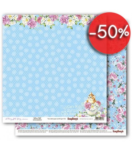 PAPIER KITTENS RULE - FURRY LITTLE STORY SCRAPBERRY'S