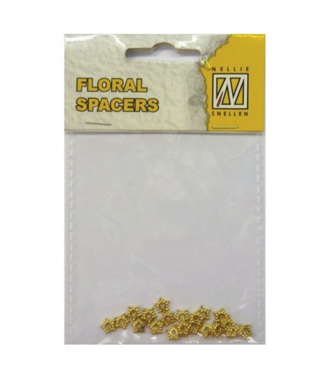 20 COEURS FLEURS OR 007