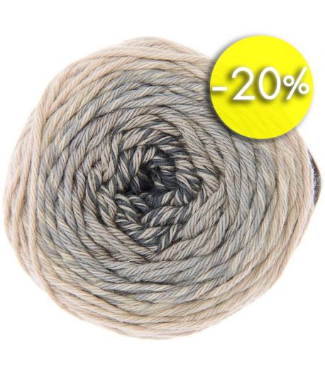 COTON RICORUMI SPIN SPIN GRIS (016)