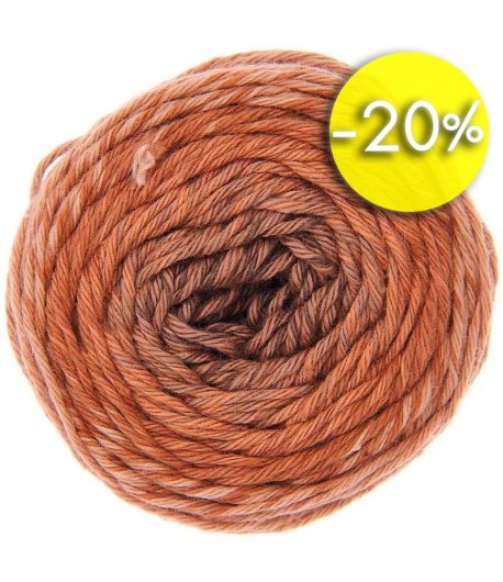 COTON RICORUMI SPIN SPIN BRUN (015)