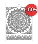 MOULE PVC FLEXIBLEN PRINCESS ROUND LACE - K3PTA560