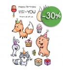 TAMPONS FOREST BIRTHDAY - CC DESIGN